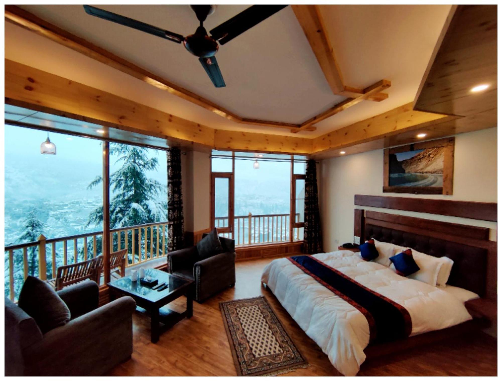 Manali Hotel T H E - B D - R E S O R T - Free Parking - Jungle Safari And Restaurant Facilities -Luxury & Spacious Room - Best Premium Hotel In Manali Esterno foto