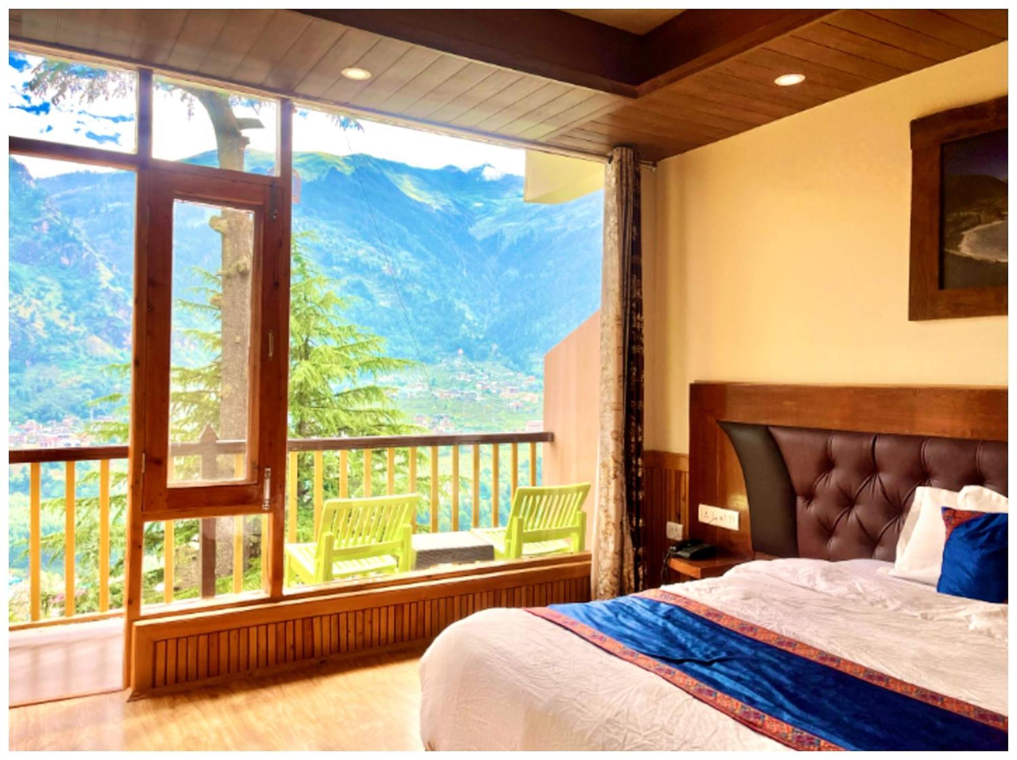 Manali Hotel T H E - B D - R E S O R T - Free Parking - Jungle Safari And Restaurant Facilities -Luxury & Spacious Room - Best Premium Hotel In Manali Esterno foto