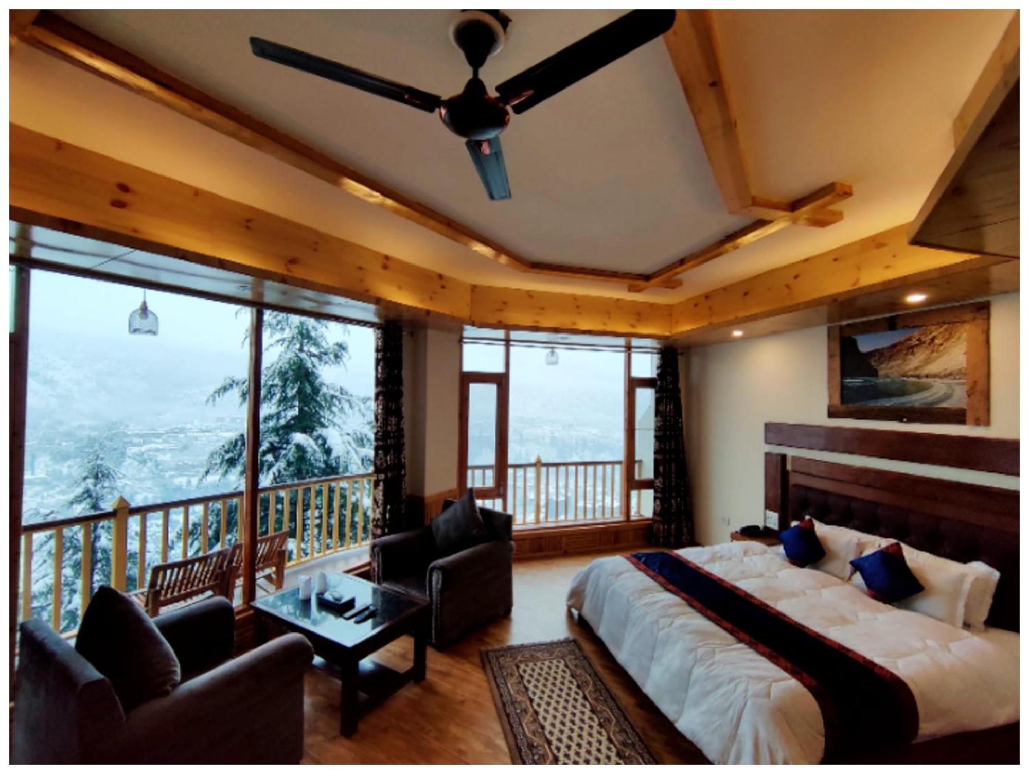 Manali Hotel T H E - B D - R E S O R T - Free Parking - Jungle Safari And Restaurant Facilities -Luxury & Spacious Room - Best Premium Hotel In Manali Esterno foto