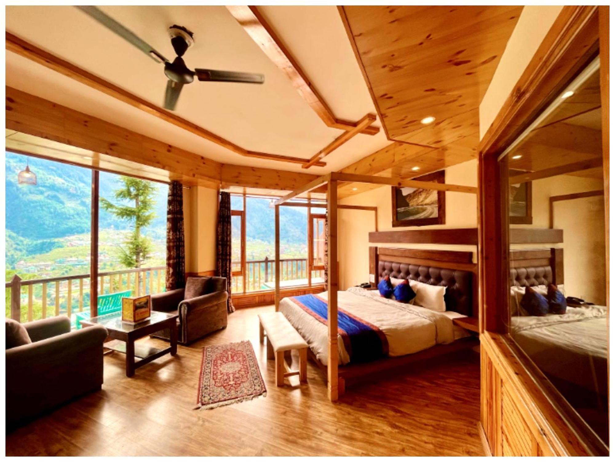 Manali Hotel T H E - B D - R E S O R T - Free Parking - Jungle Safari And Restaurant Facilities -Luxury & Spacious Room - Best Premium Hotel In Manali Esterno foto