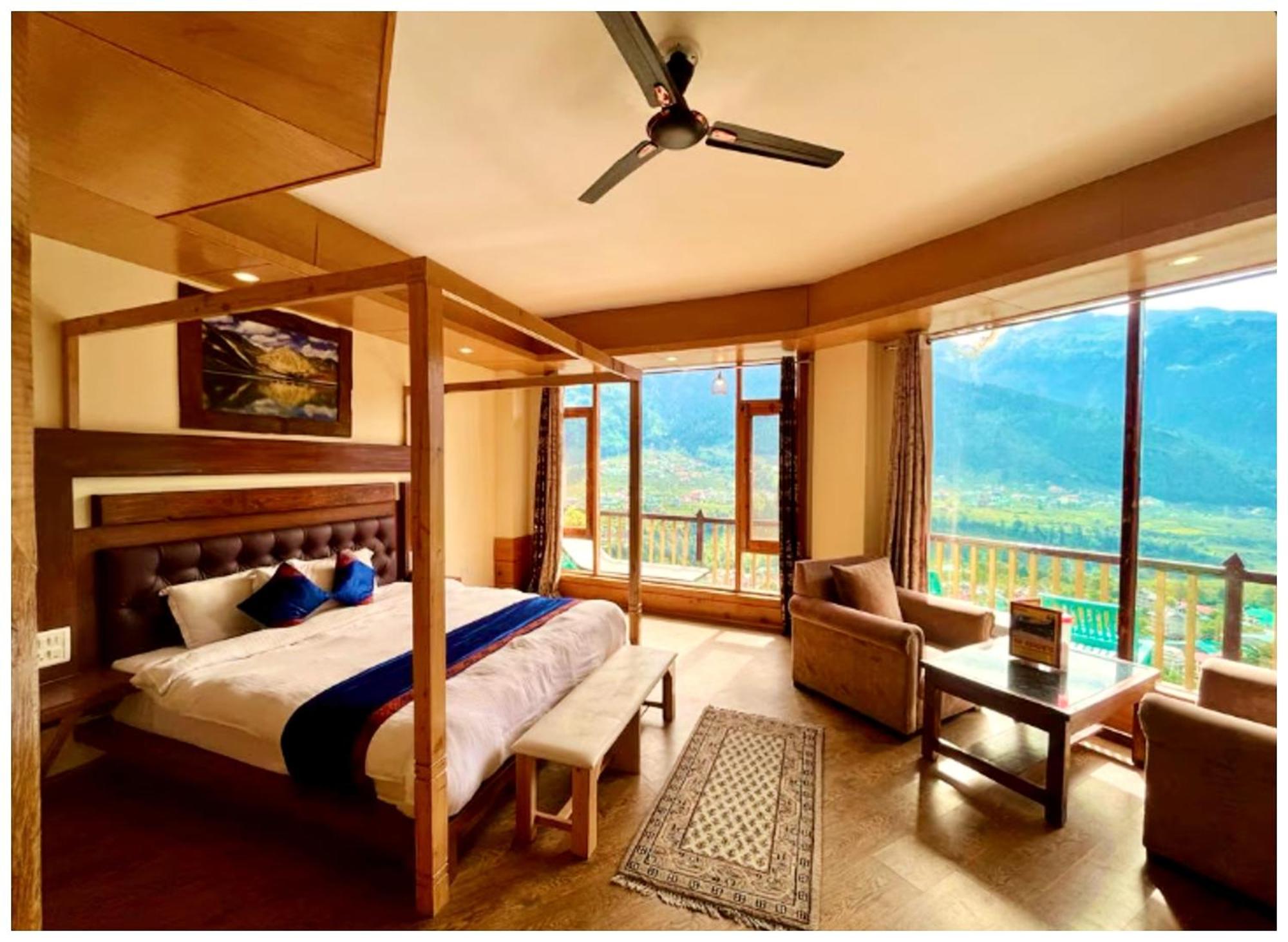 Manali Hotel T H E - B D - R E S O R T - Free Parking - Jungle Safari And Restaurant Facilities -Luxury & Spacious Room - Best Premium Hotel In Manali Esterno foto